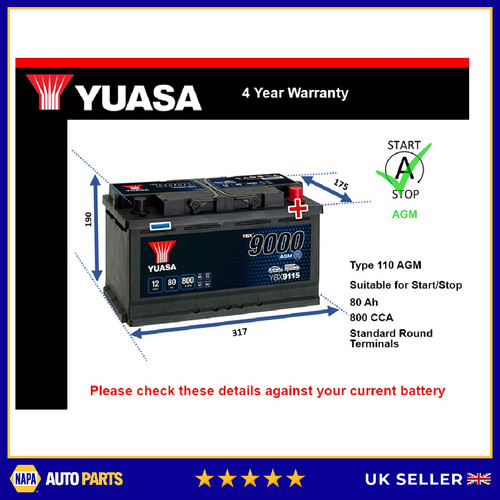 Agm battery fits dodge ram - battery,