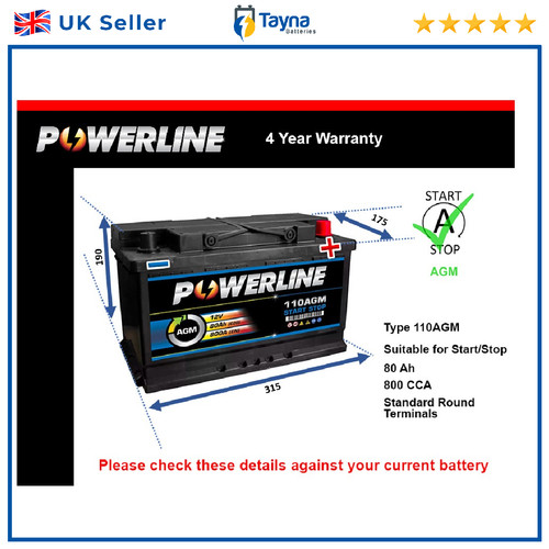Agm battery fits dodge ram - agm,