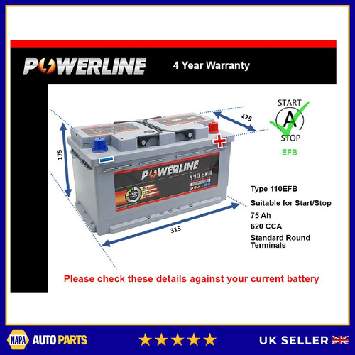 Efb battery fits - efb,