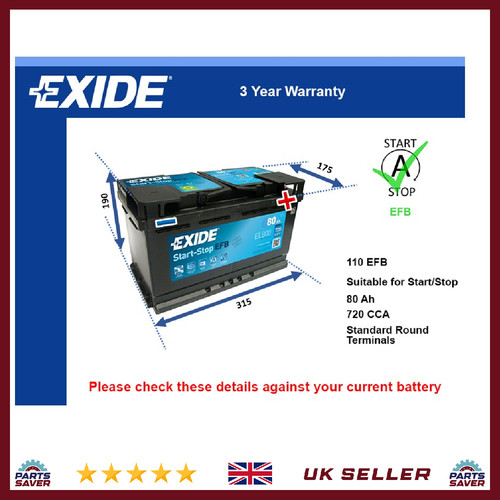 Efb battery fits - efb,
