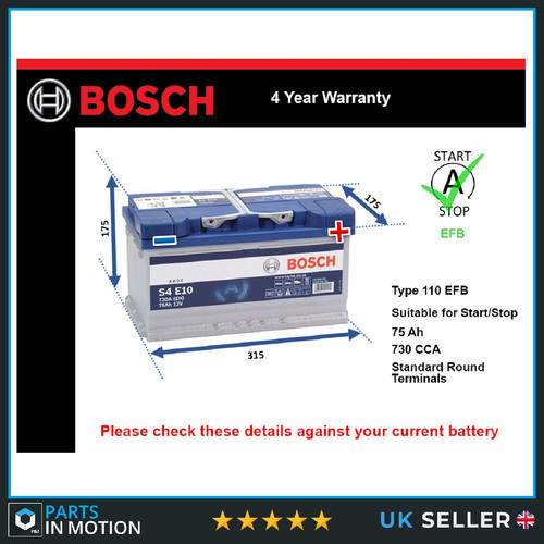 Efb battery fits - battery, dodge